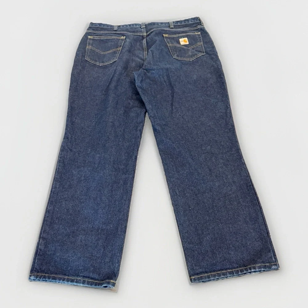 Carhartt FR Jeans Men 40x30 Blue Flame Resistant Denim Relaxed Fit HRC 2